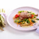 RINDERFILET MIT SPARGELGEMÜSE